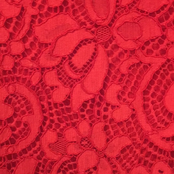 Dolce & Gabbana girls red lace dress - Picture 5 of 8